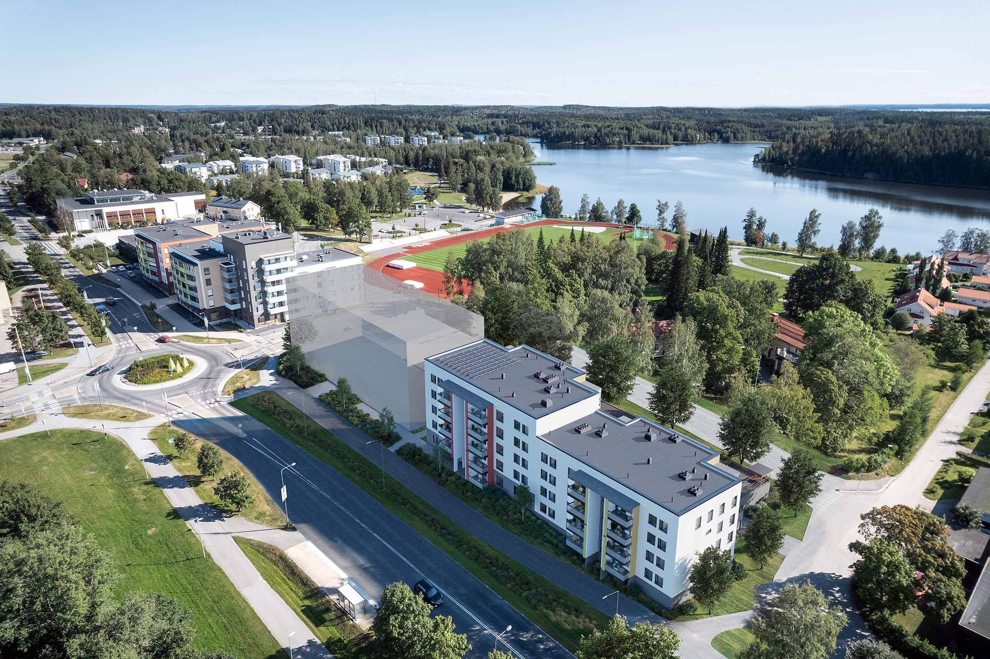 As Oy Allegro Ylöjärvi ilmakuva